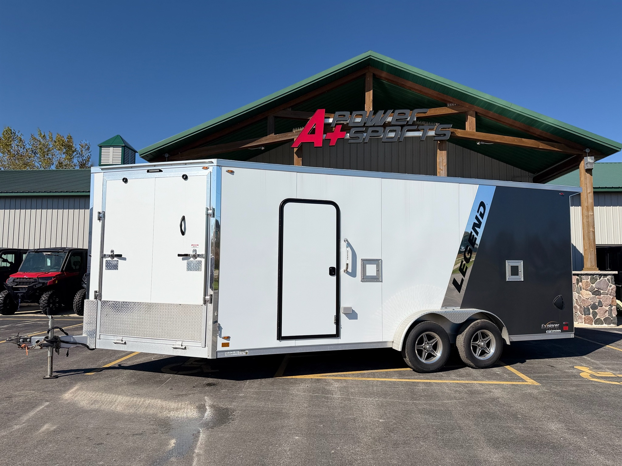 2026 Legend Trailers Explorer Snow 7.5 Wide Tandem Axle Trailers