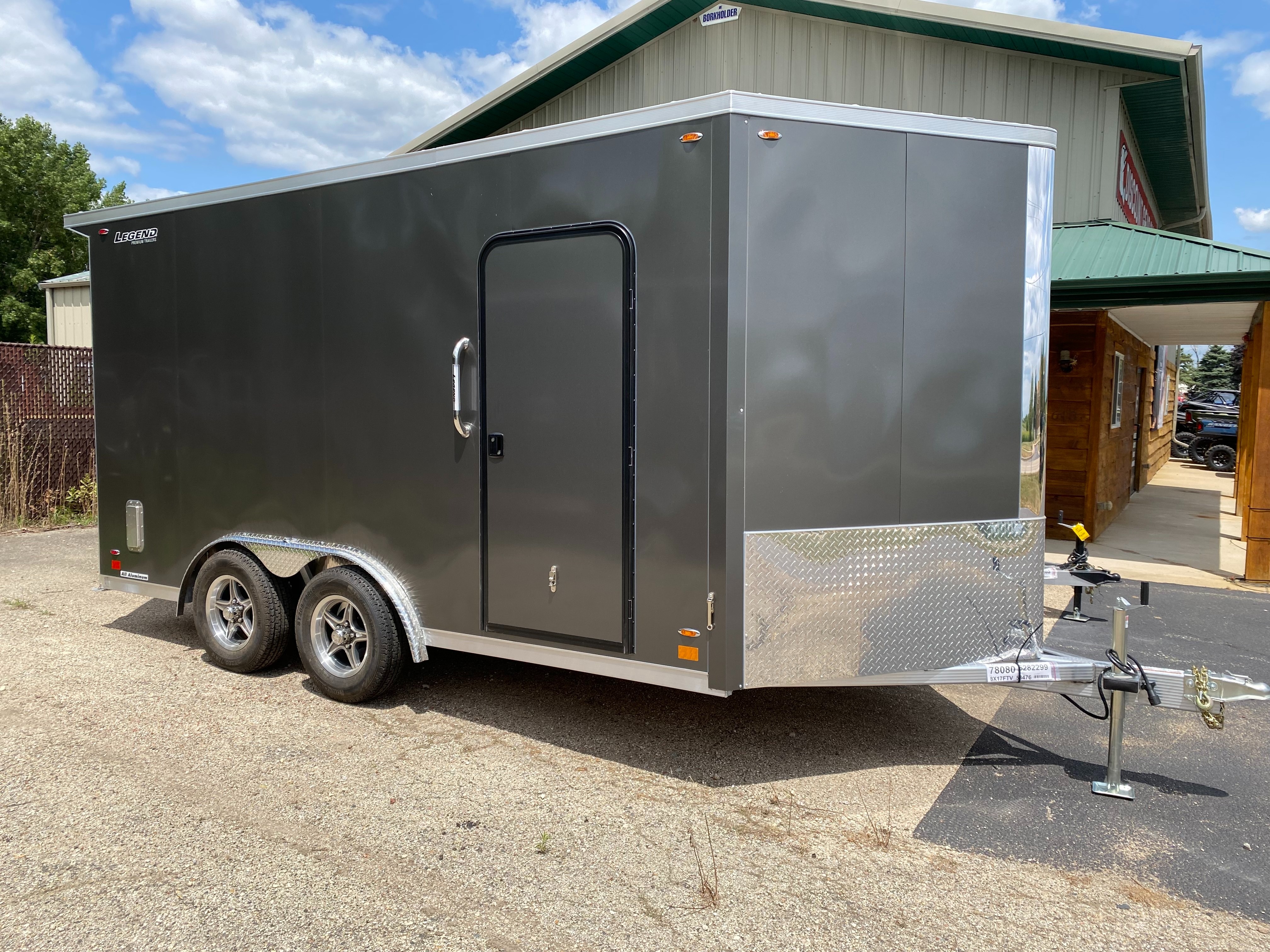2027 Legend Trailers 8x17FTVTA35 FLAT TOP V-NOSE Trailers