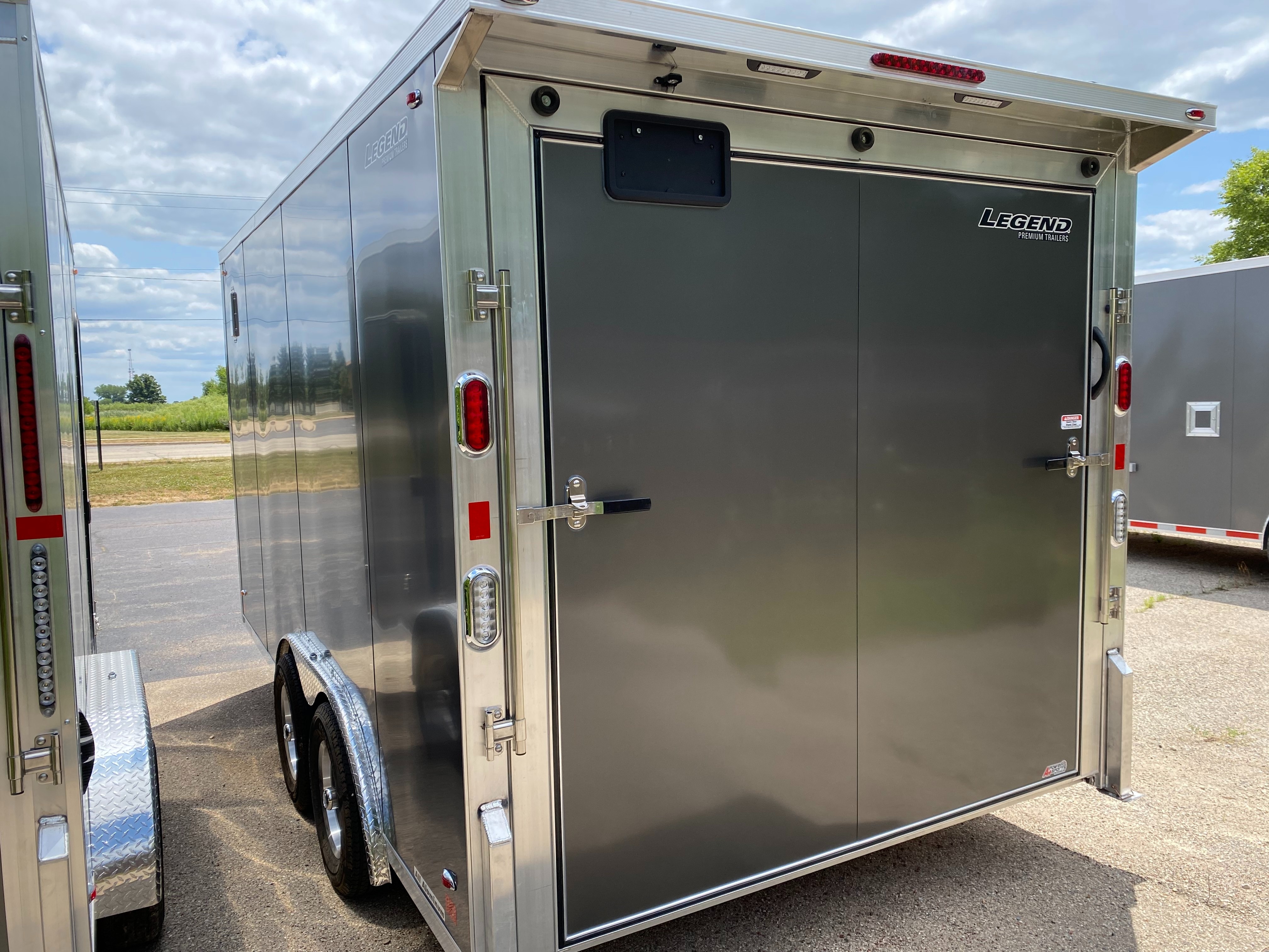 2027 Legend Trailers 8x17FTVTA35 FLAT TOP V-NOSE Trailers