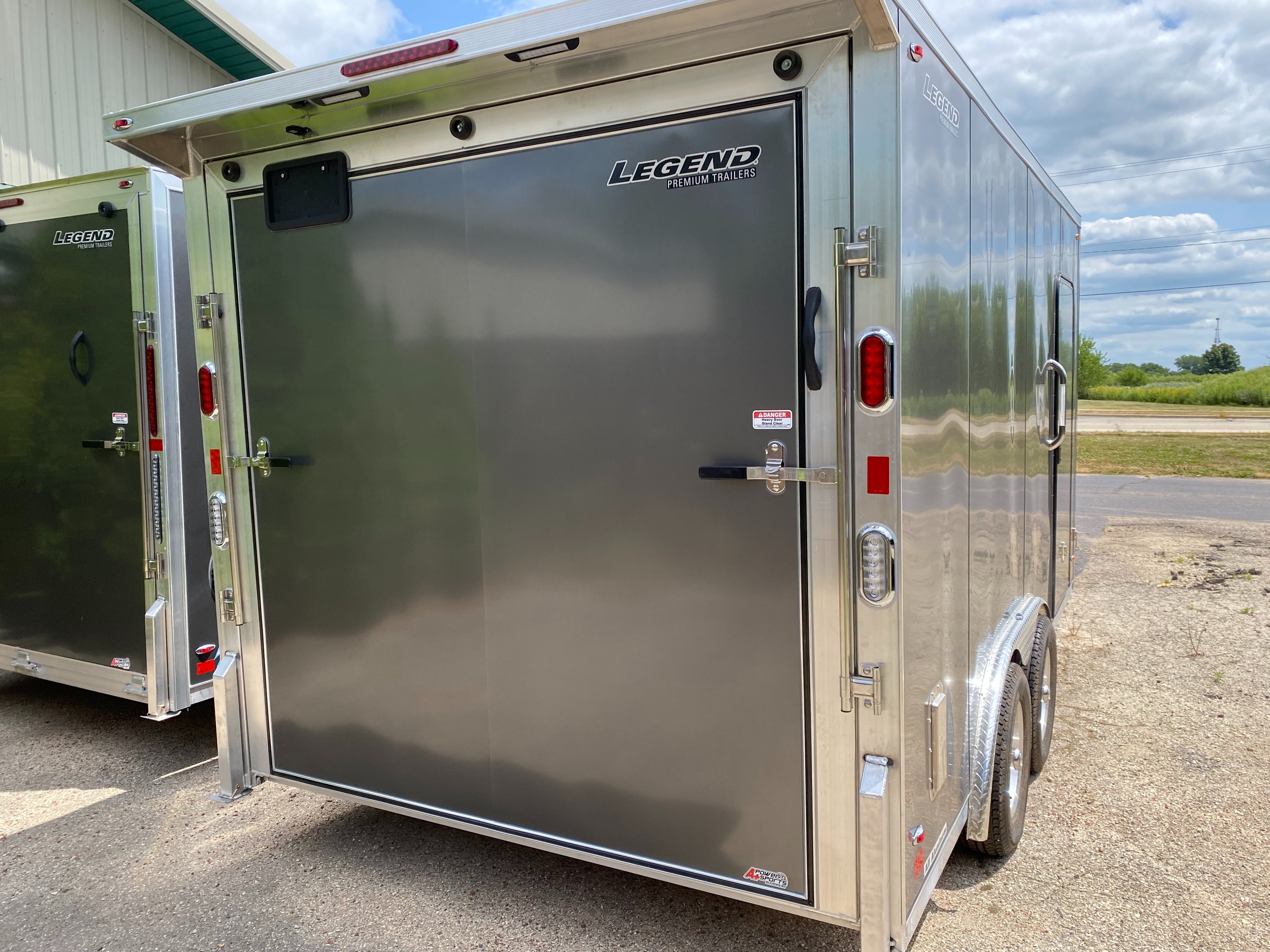 2027 Legend Trailers 8x17FTVTA35 FLAT TOP V-NOSE Trailers