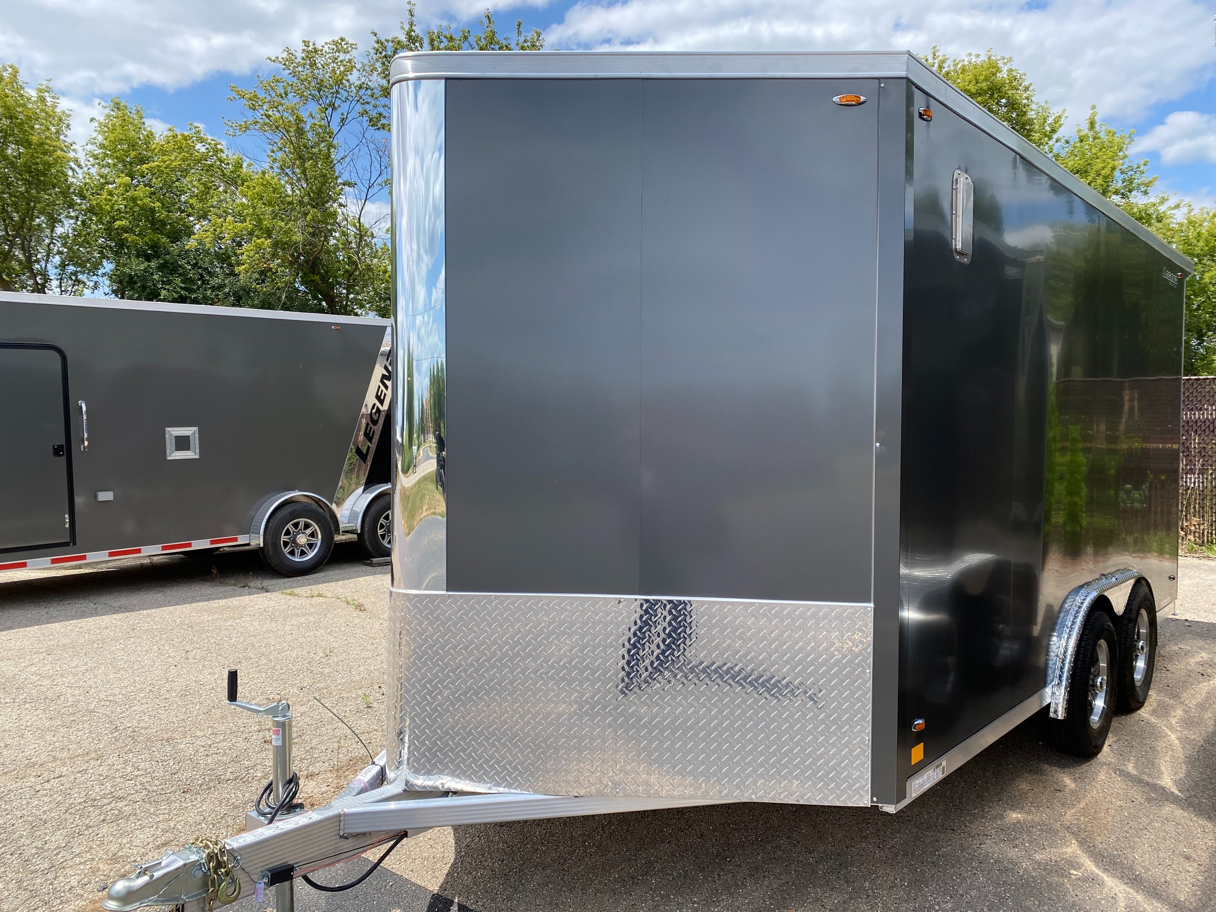 2027 Legend Trailers 8x17FTVTA35 FLAT TOP V-NOSE Trailers